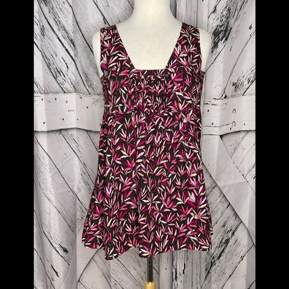 MARNI Cotton Top Smocked Floral X-Small